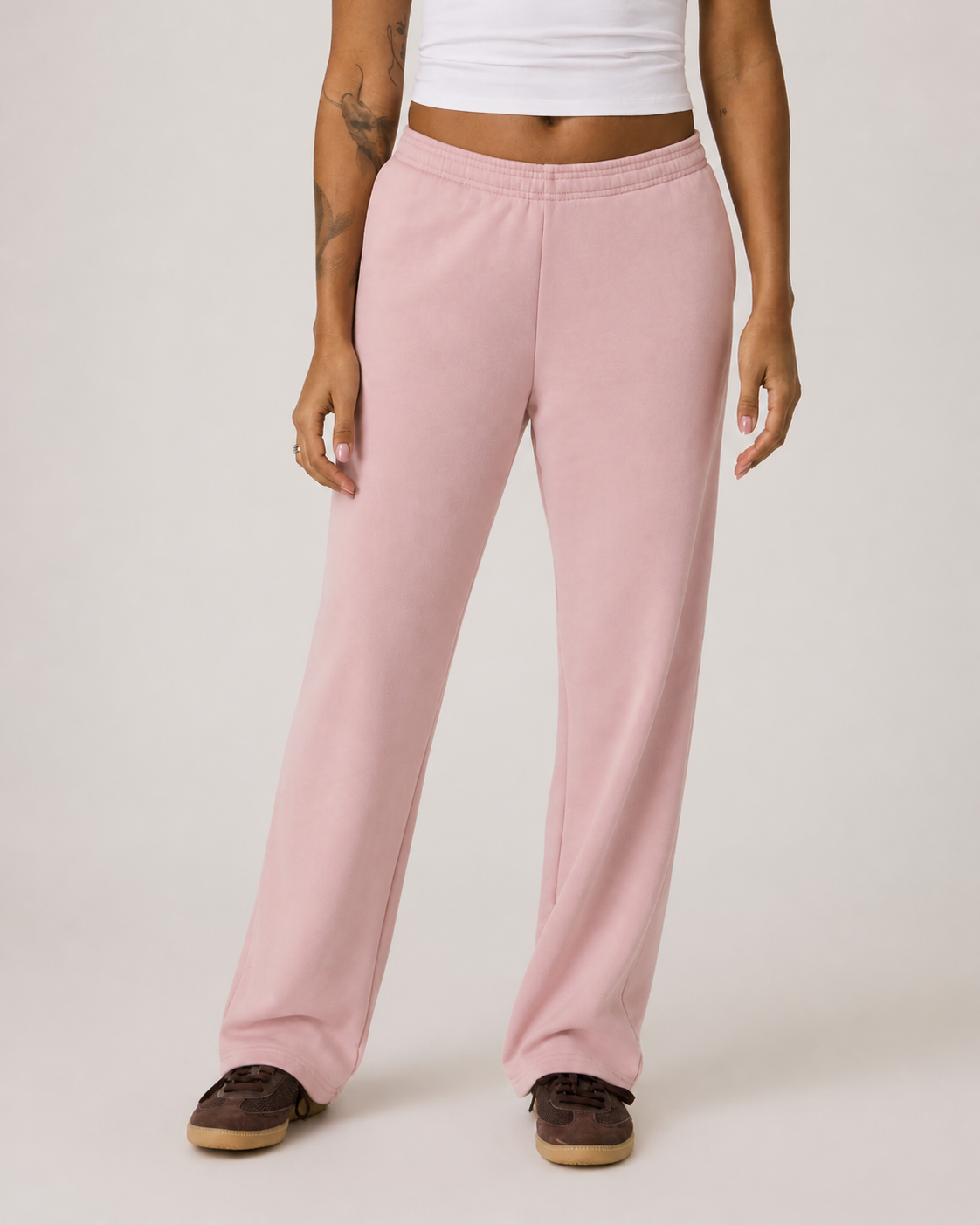 Kinetic Straight-Leg Sweatpant - Vintage Rose