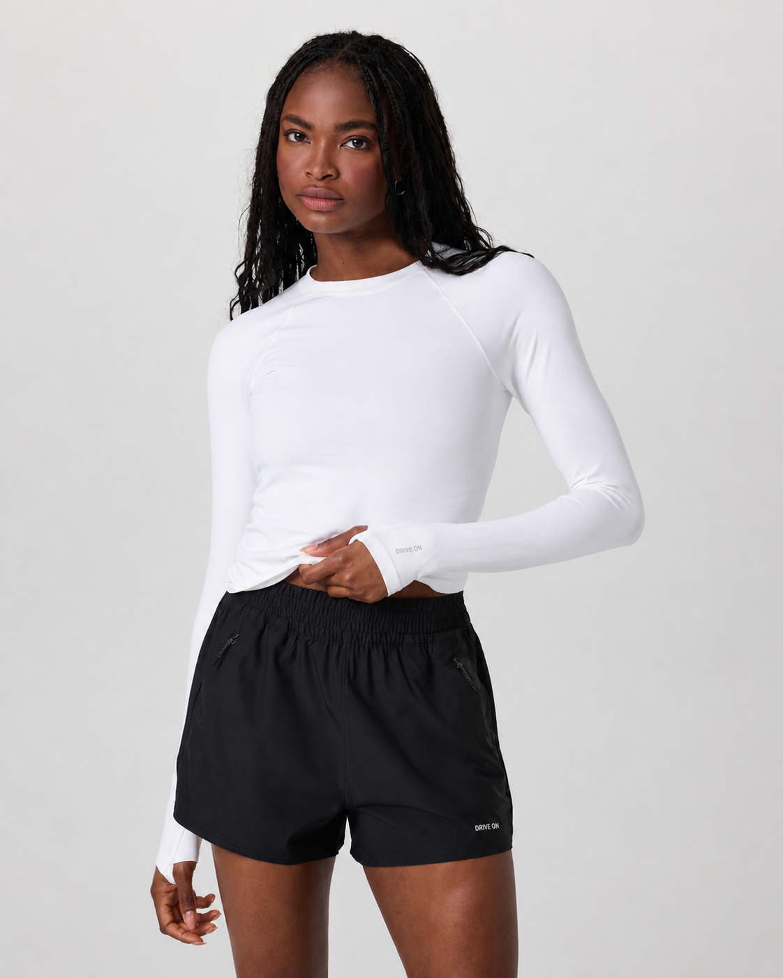Juniper Line Long-Sleeve Everyday Tee - White