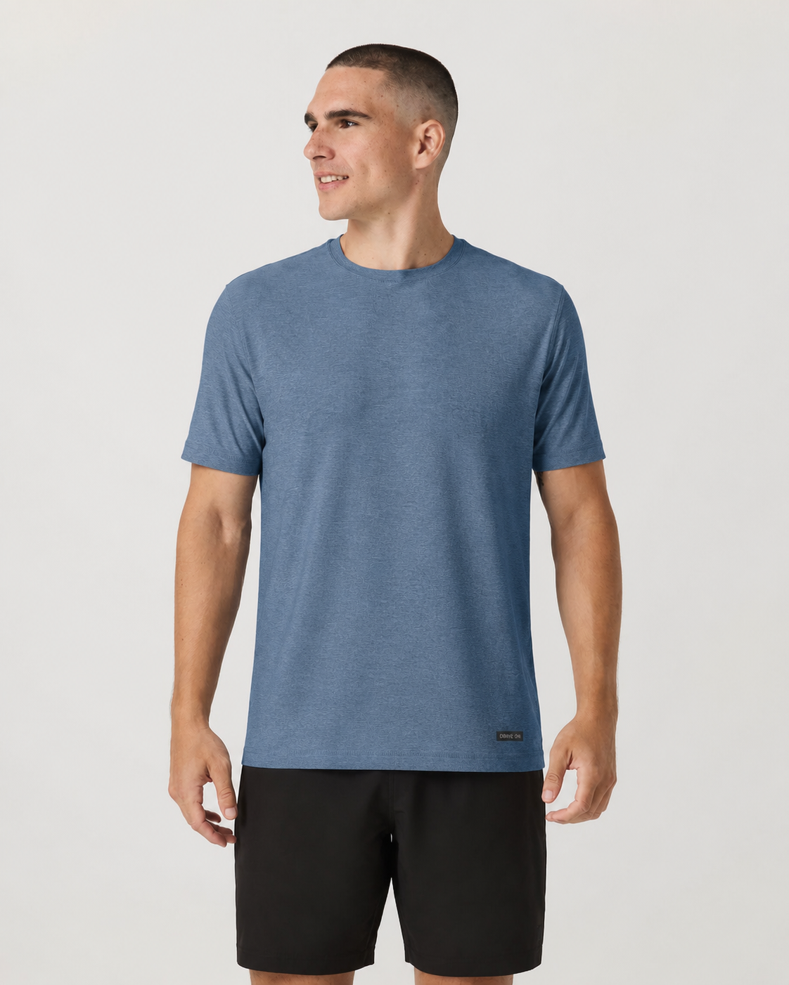 Tempo Performance Tee - Blue Dusk Heather