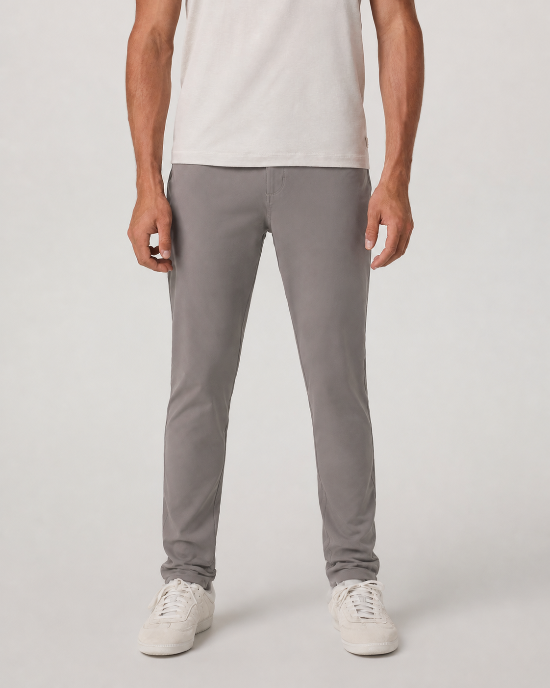 Rowan Slim Training Pant - Warm Grey, view 2 of 6