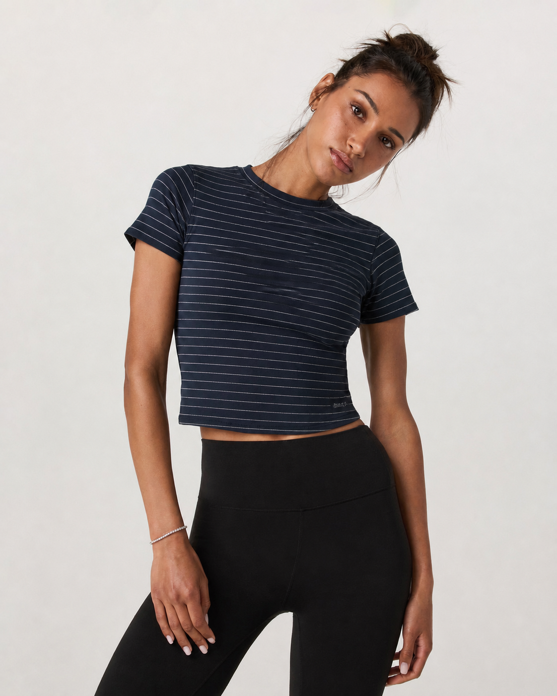 Keystone Line Fitted Everyday Tee - Ink Stripe