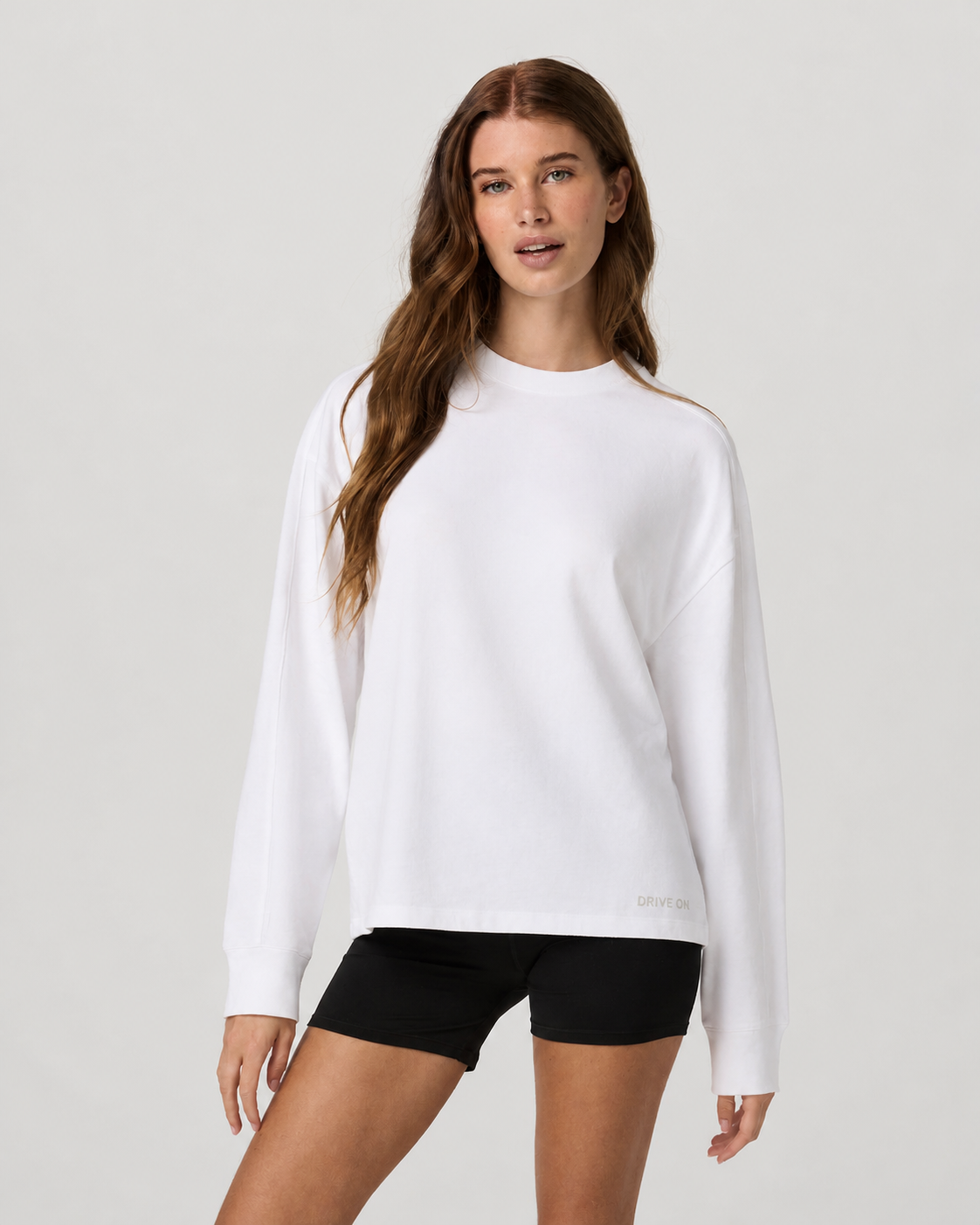 Flint Line Long-Sleeve Everyday Tee - White