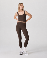 Rally Training Legging - French Roast Tonal