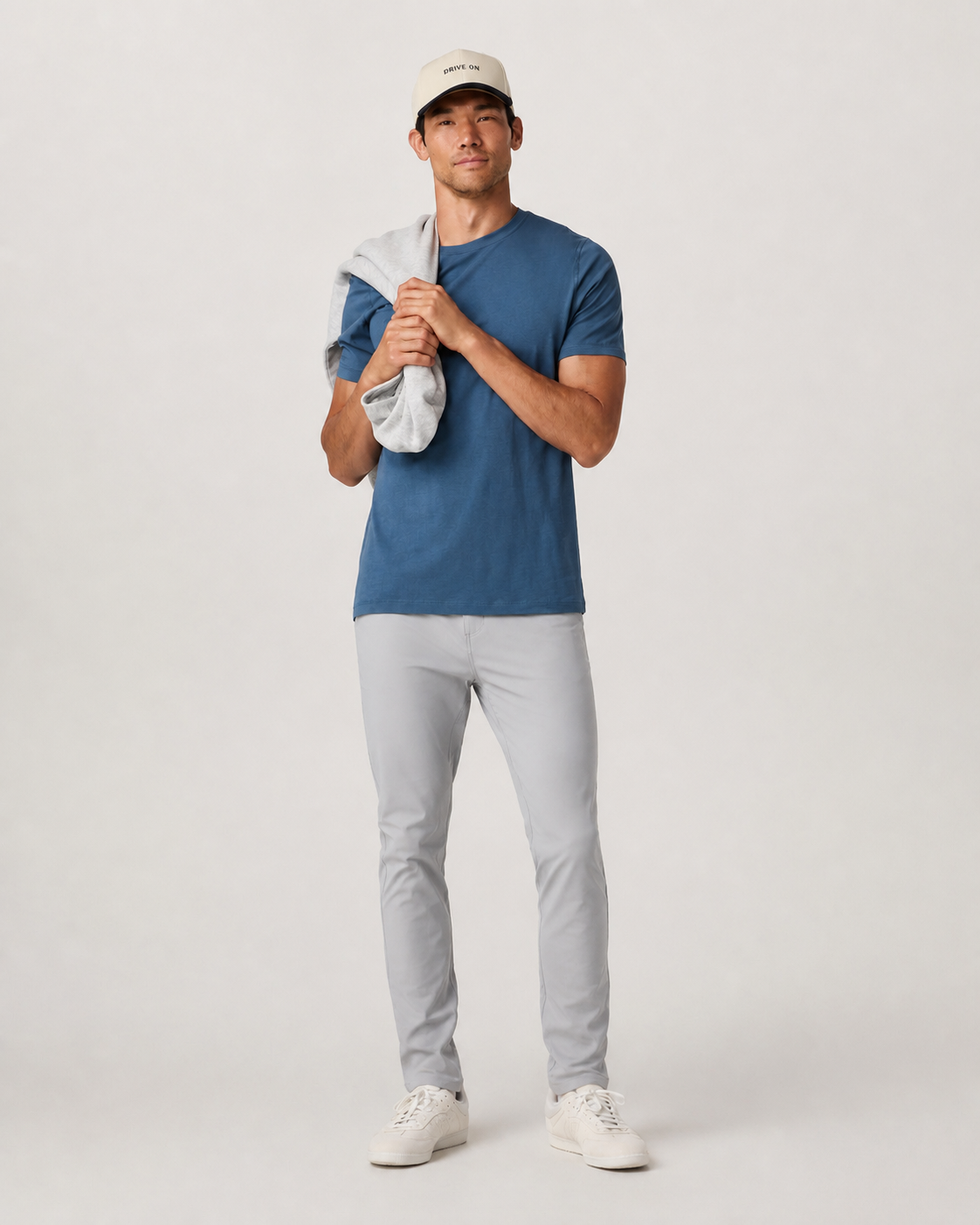 Rowan Slim Training Pant - Sea Fog, view 2 of 4