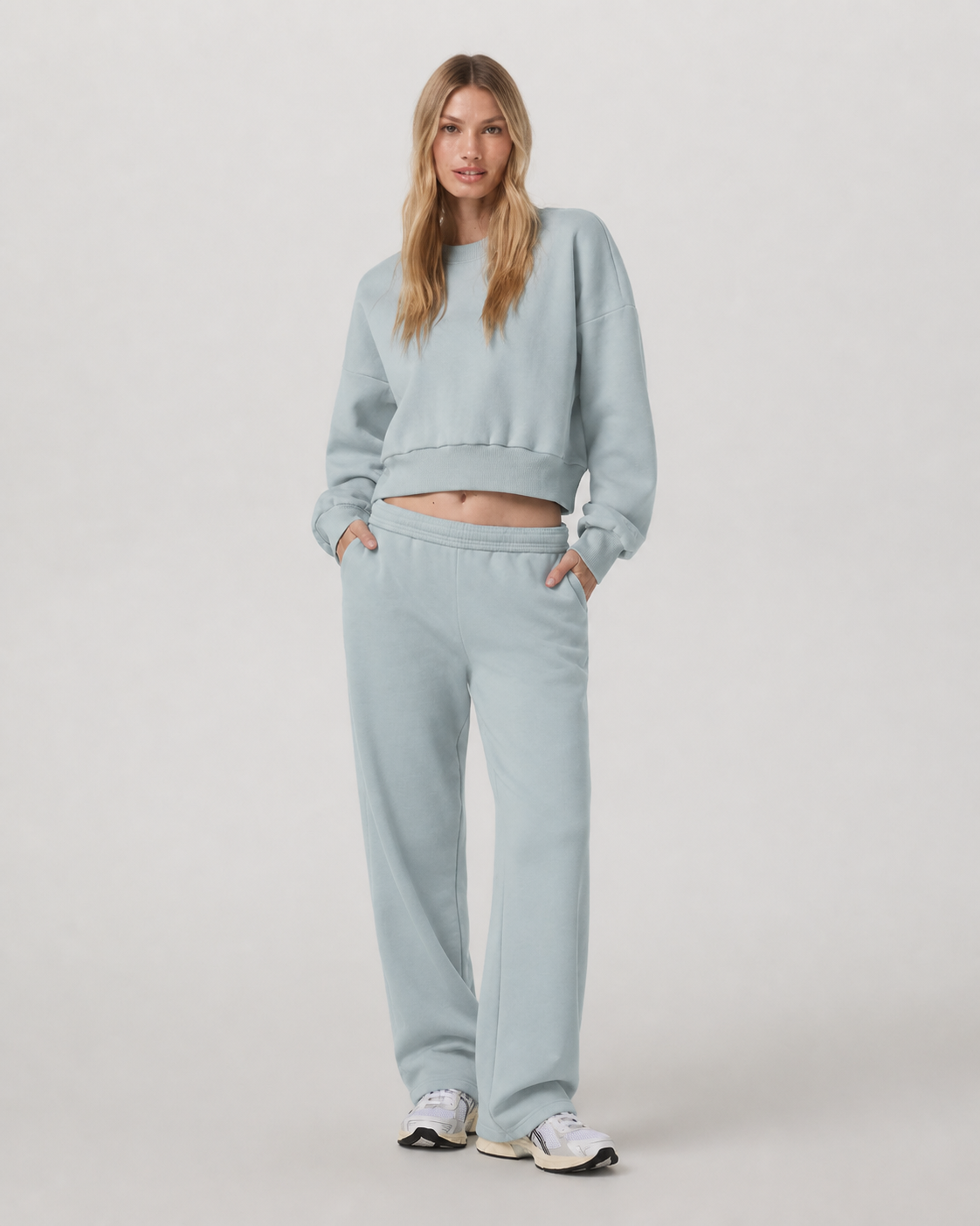 Meridian Mini Sweatshirt - Soft Sky