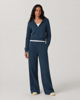 Morrow Full-Zip Classic Pullover - Ocean Blue