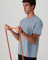 North Short-Sleeve Relaxed-Fit Everyday Tee - Dusty Blue Heather