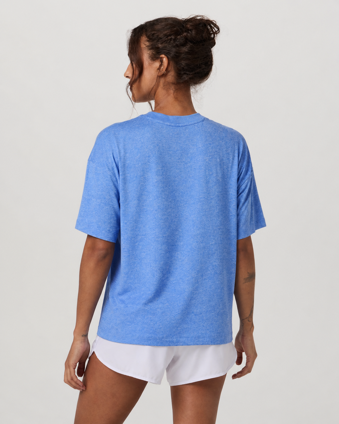 Beacon Line Everyday Tee - Riviera Blue Heather