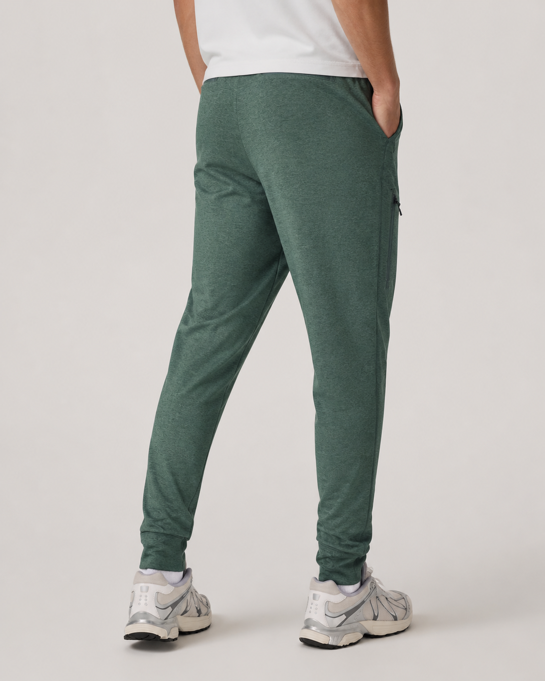 Kinetic Long-Length Training Jogger - Agate Green Heather