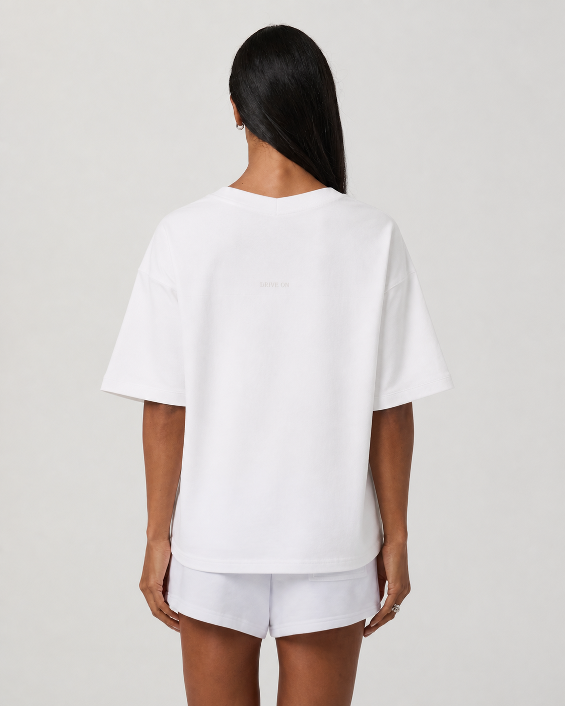 Compass Line Everyday Tee - White