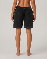 Lucent Straight-Leg Short-Length Sweatpant - Washed Black