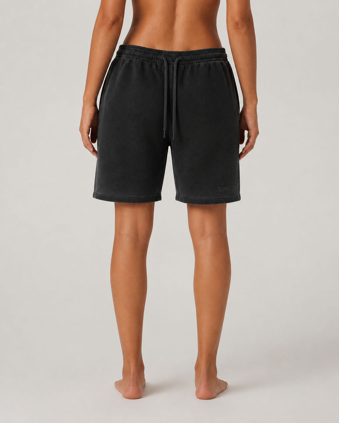 Lucent Straight-Leg Short-Length Sweatpant - Washed Black
