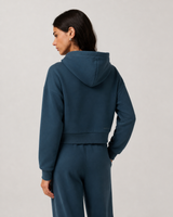 Morrow Full-Zip Classic Pullover - Ocean Blue