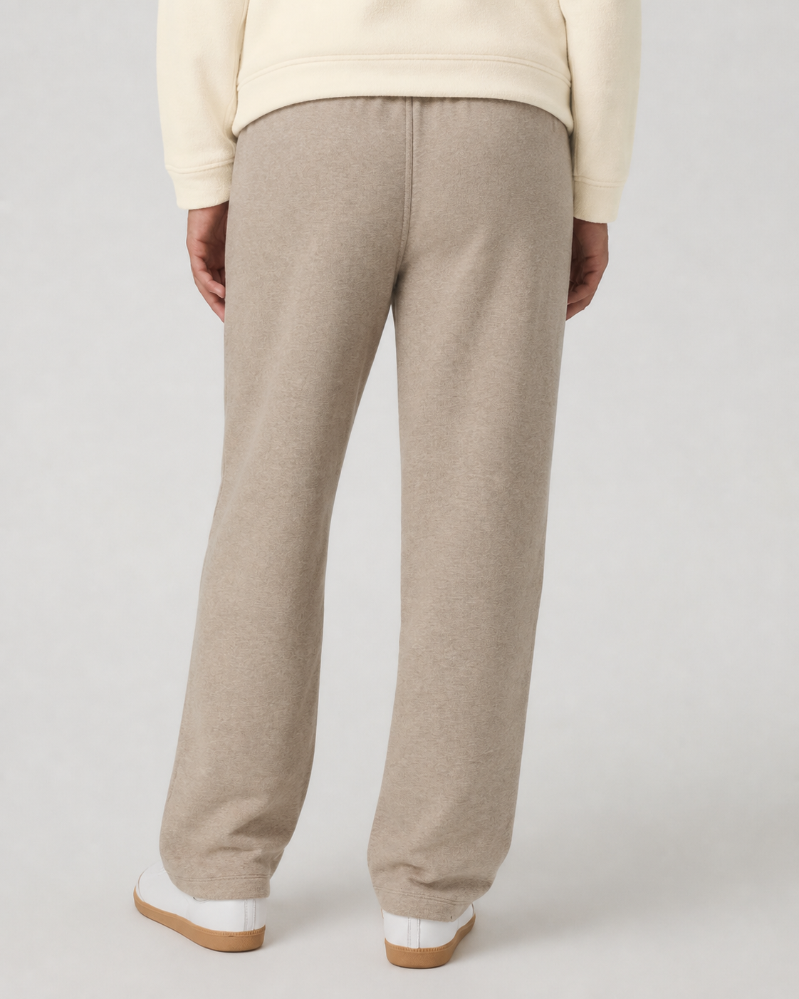 Cadence Straight-Leg Sweatpant - Acorn Heather