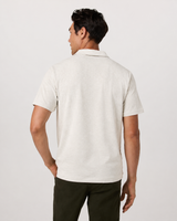 Clarity Short-Sleeve Performance Polo - Salt Heather