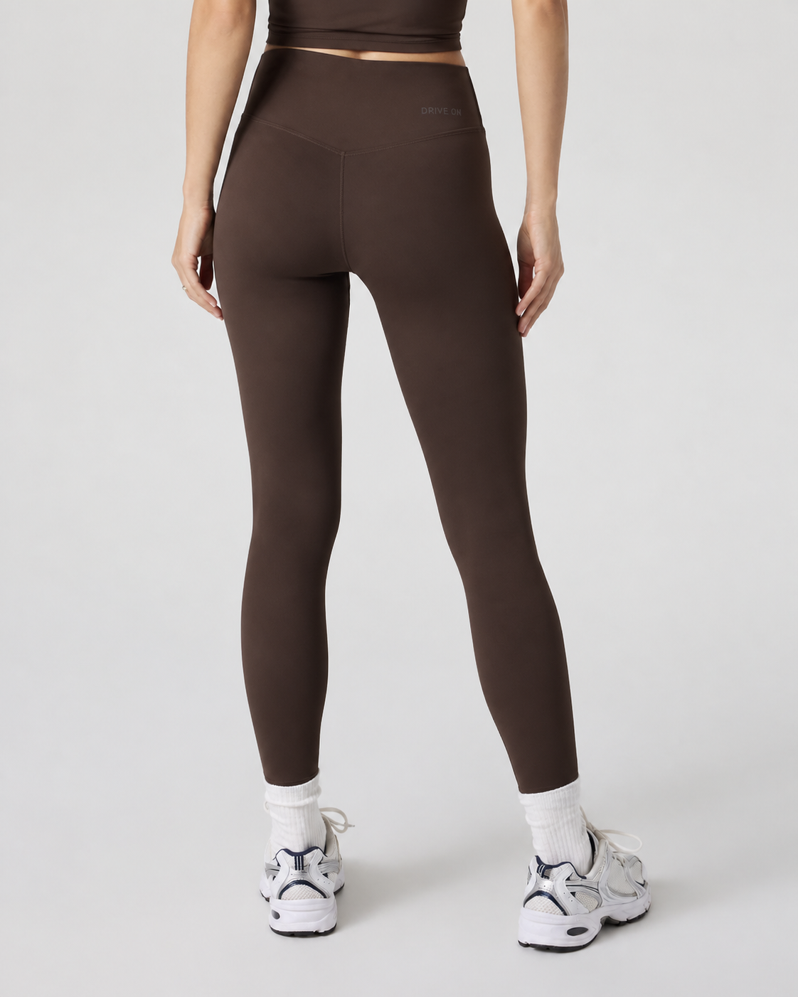 Rally Training Legging - French Roast Tonal