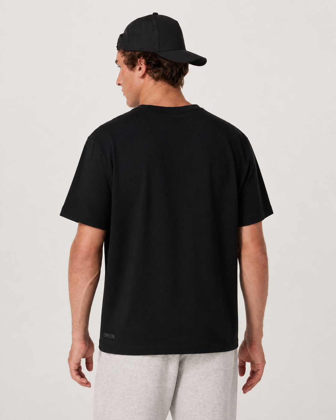 Rowan Short-Sleeve Relaxed-Fit Everyday Tee - Black, view 3 of 6