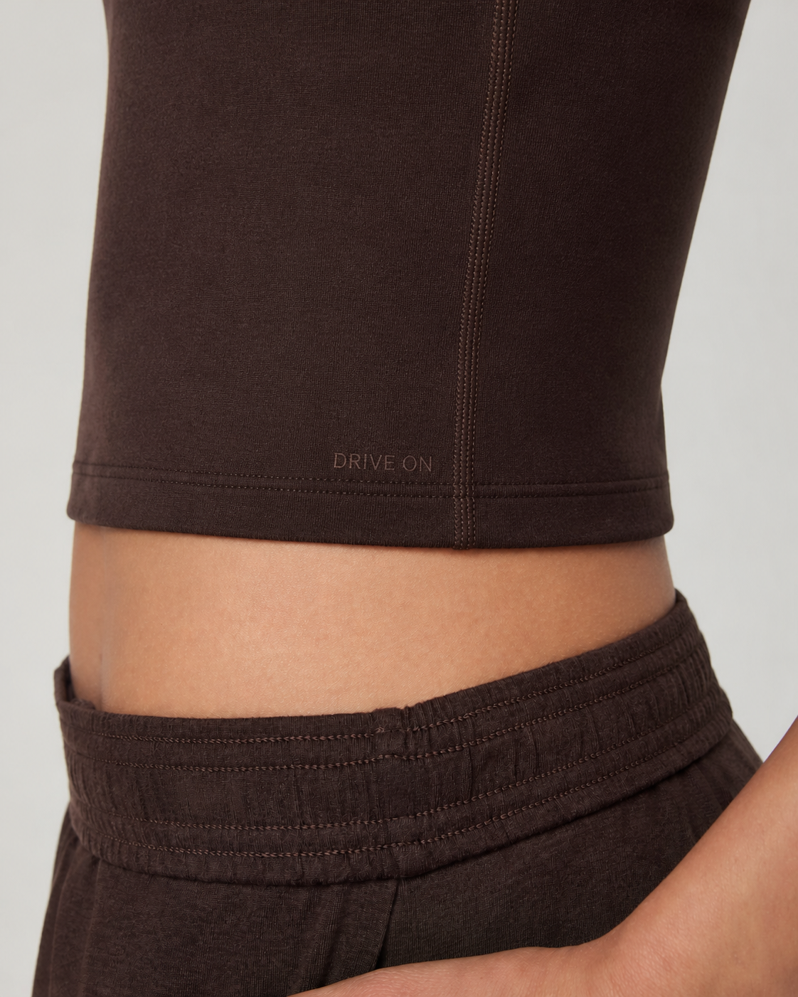 Lucent Line Short-Sleeve Everyday Tee - Java Heather Tonal