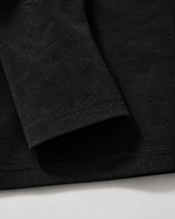 Ember Line Long-Sleeve Everyday Tee - Black Heather
