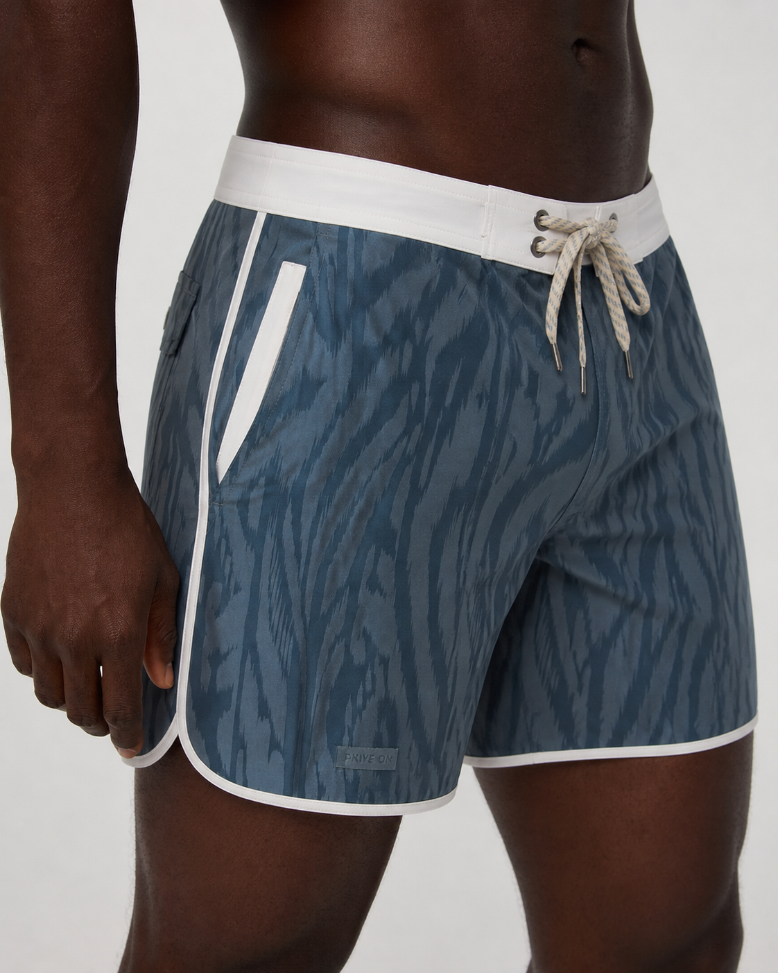 Alto 5-Inch Boardshort - Blue Sea Mirage