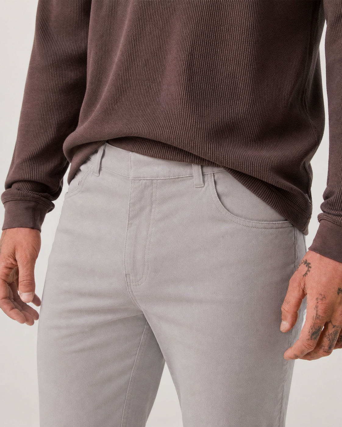 Kinetic Line Slim Training Pant - Amethyst Grey, view 3 of 6
