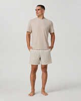 Beacon Everyday Short - Sandalwood Stripe