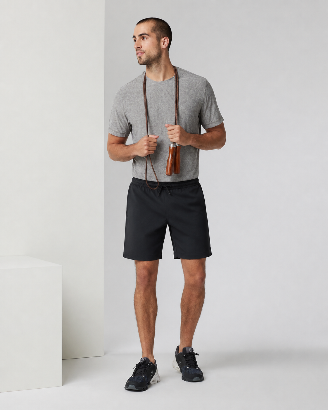 Harbor Way Training Short - Black