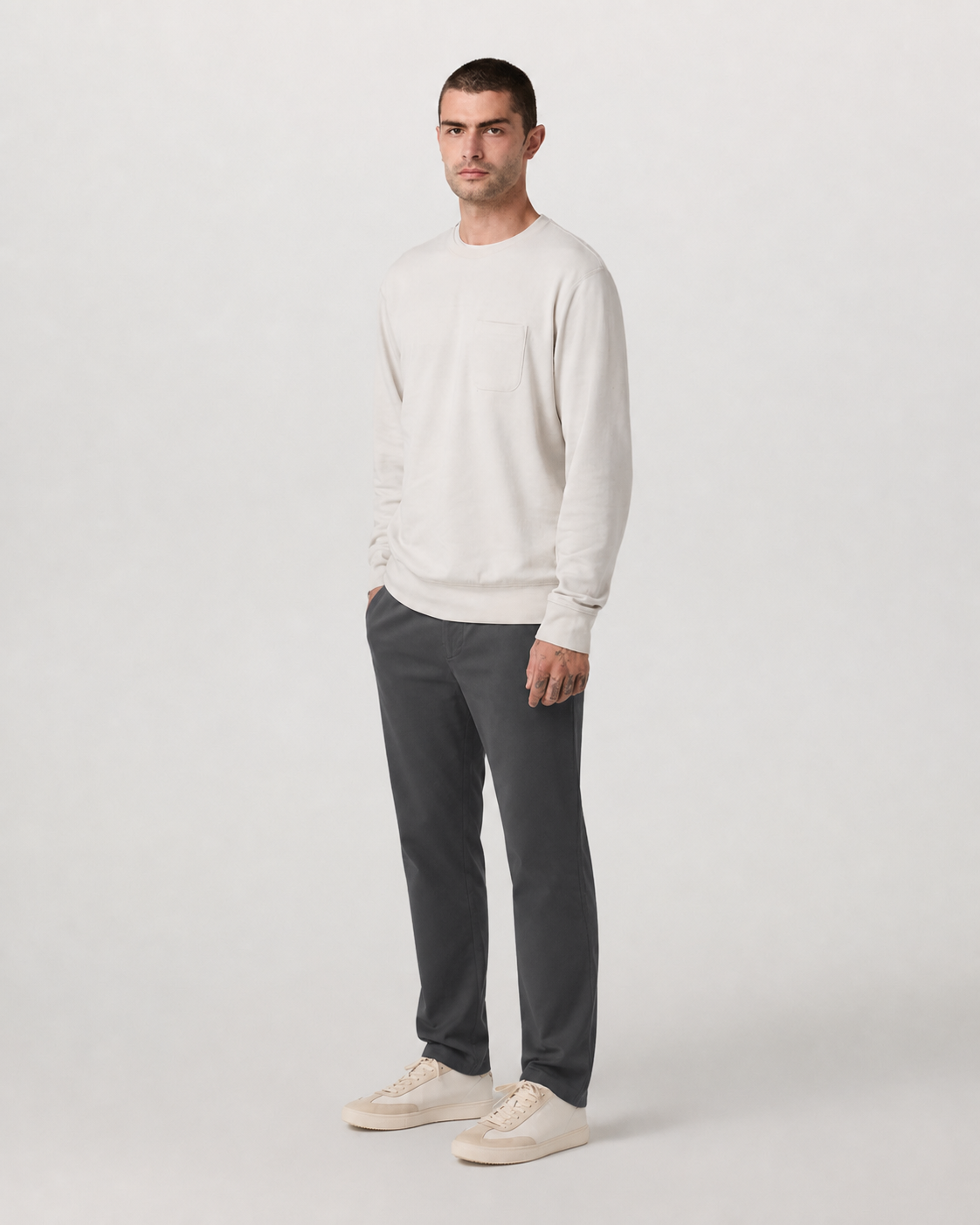 Latitude Line 30-Inch Classic-Fit Everyday Pant - Charcoal
