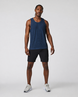 Cadence Performance Tank - Navy Heather