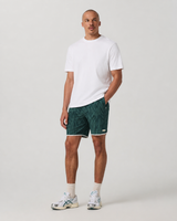 Delta 7-Inch Everyday Short - Agate Green Mirage
