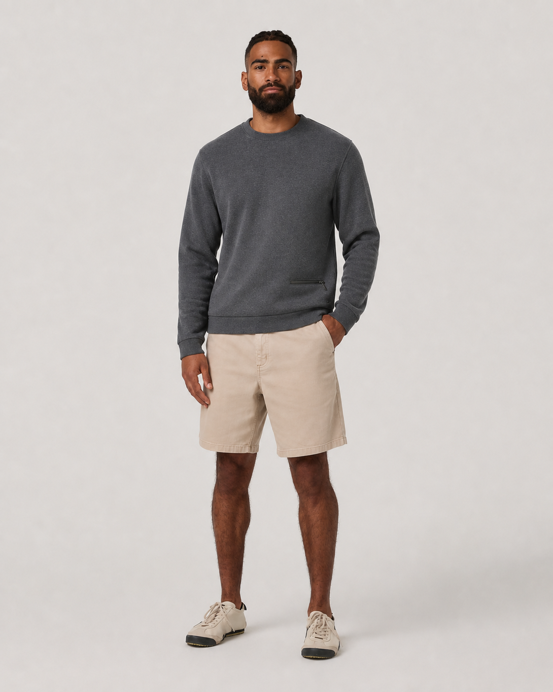 Alder Sweatshirt - Dark Pewter Heather
