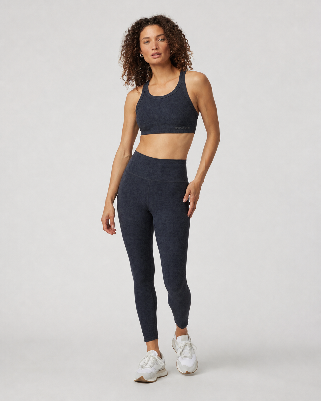 Cadence Movement Bra - Midnight Heather