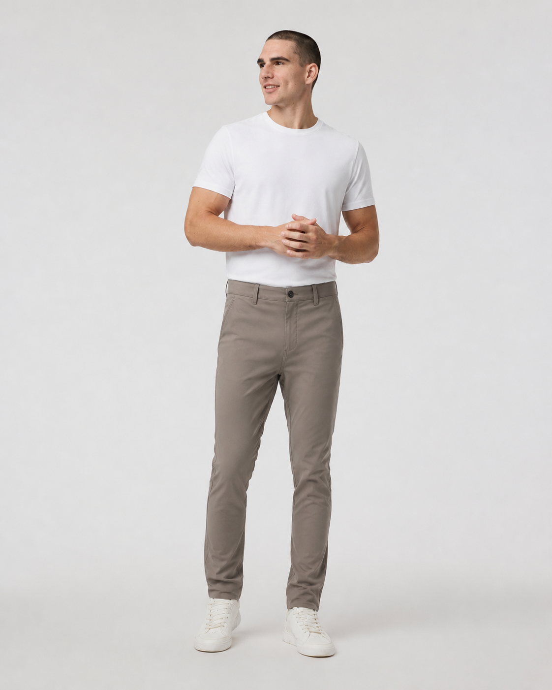 Signal Slim Training Pant - Mocha, view 3 of 6