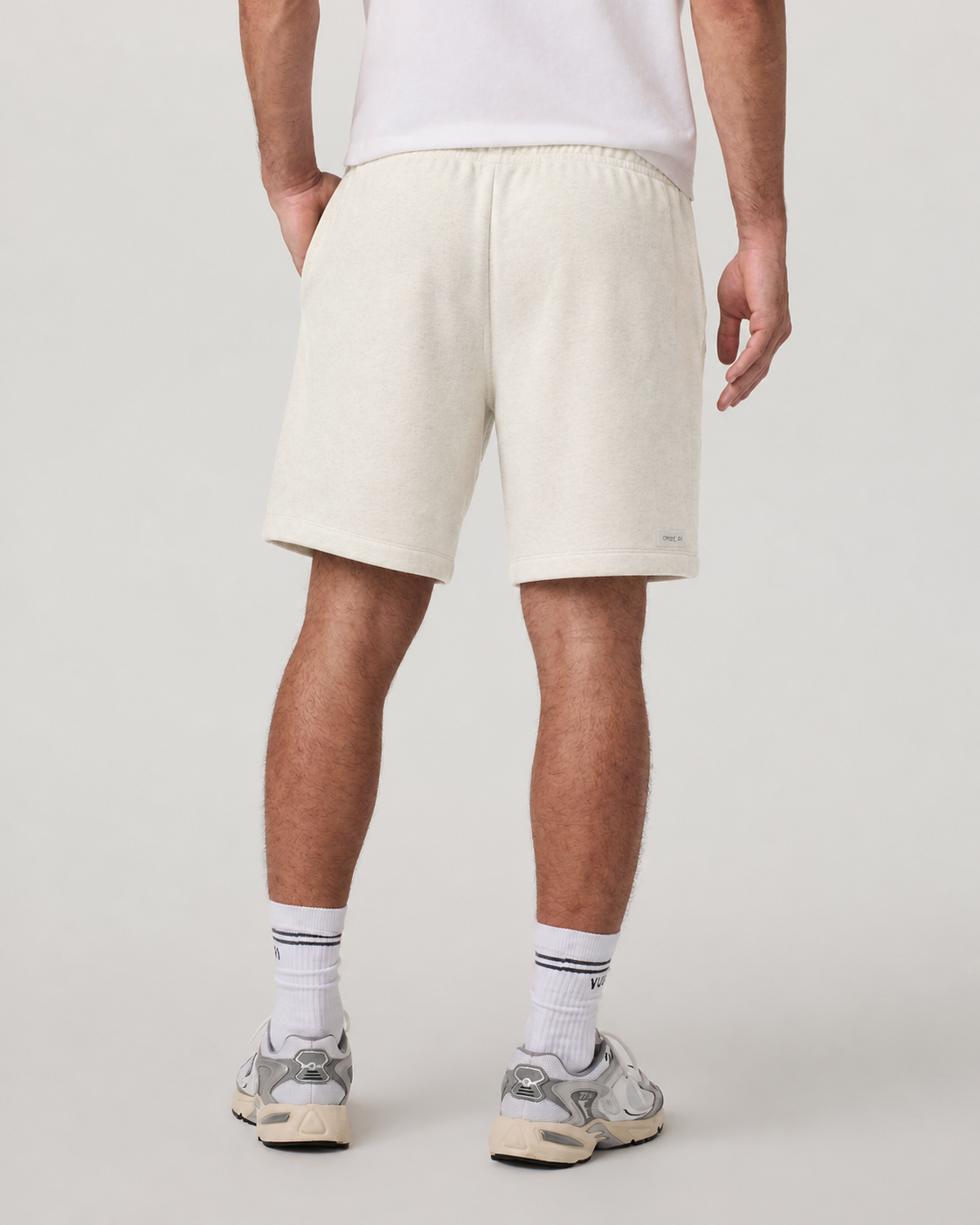 Brio Way 8-Inch Coast Short - Buttermilk Heather