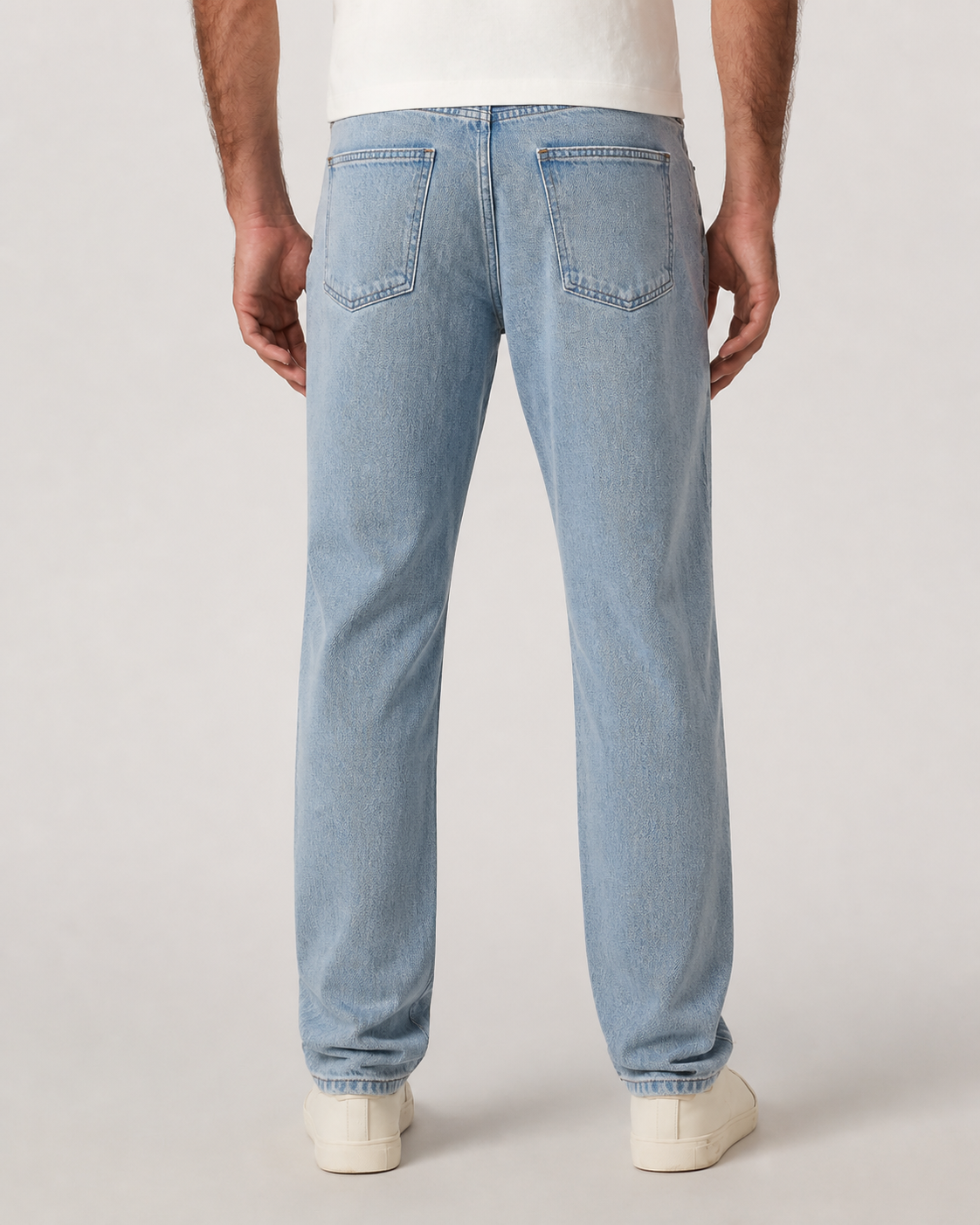 Alto Way Classic-Fit Everyday Pant - Light Wash Denim