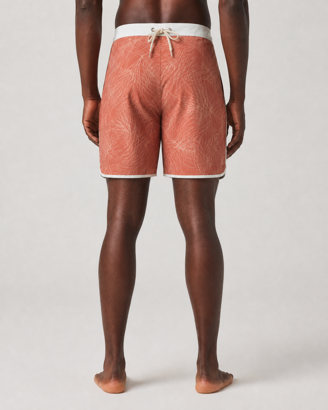 Axiom 7-Inch Boardshort - Vintage Red Palm Shadow