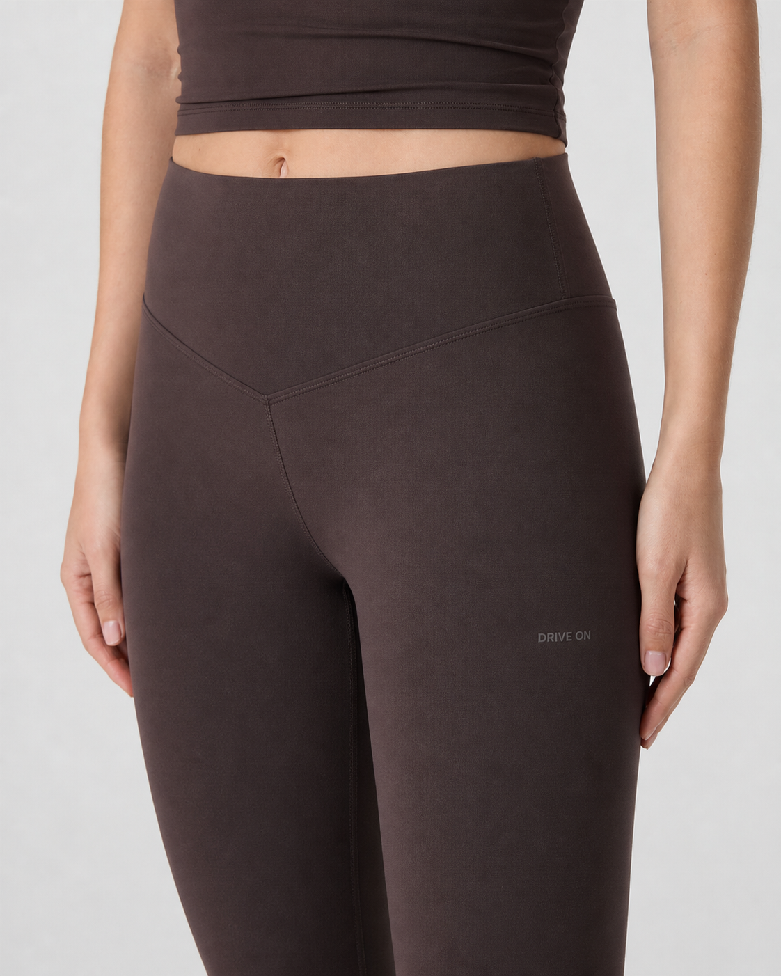 Rally Training Legging - French Roast Tonal