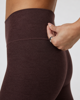 Brio Short-Length Training Legging - Raisin Heather
