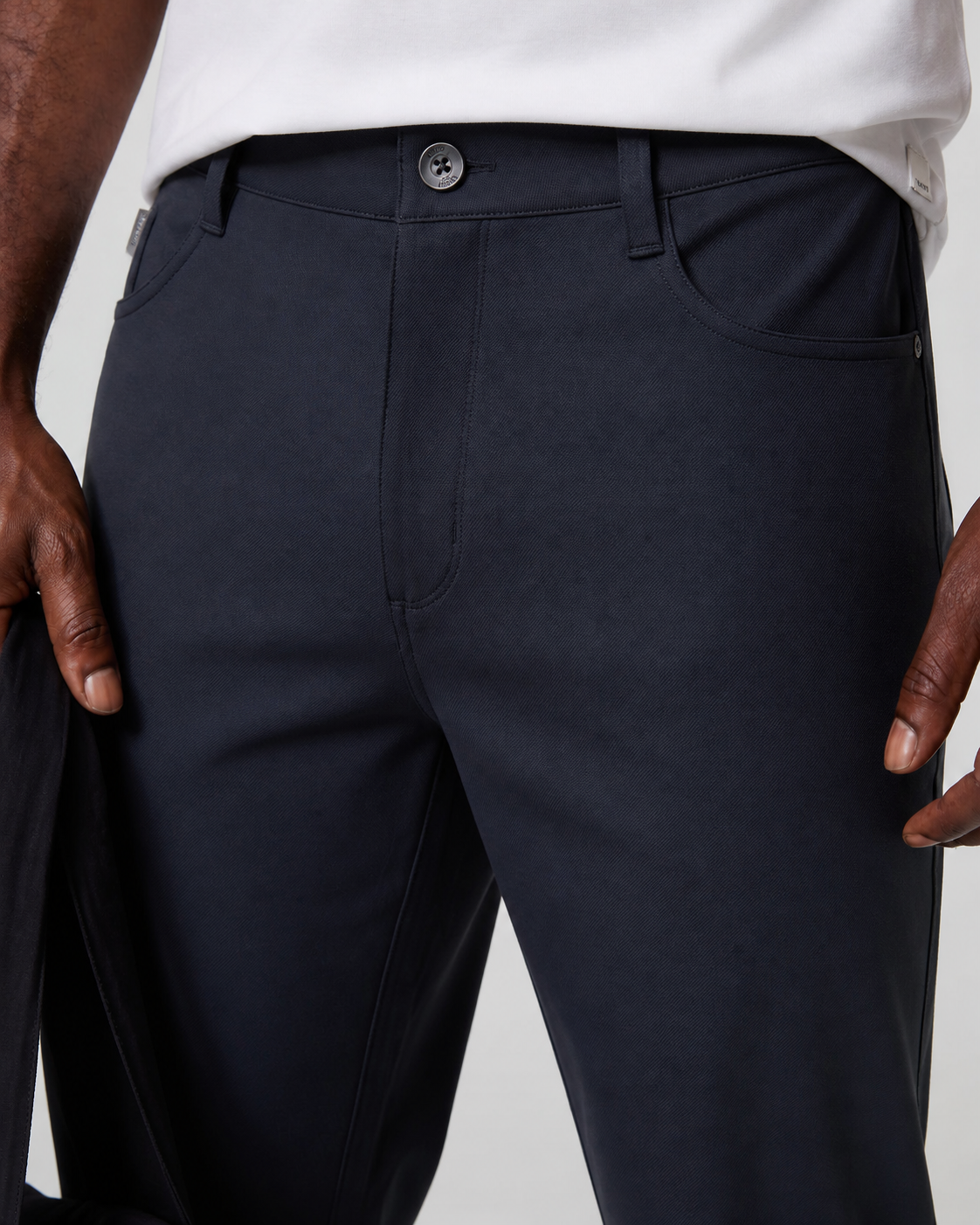 Ember Line Slim Training Pant - Navy, view 4 of 6