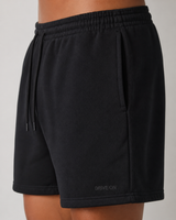 Lucent Straight-Leg Short-Length Sweatpant - Washed Black