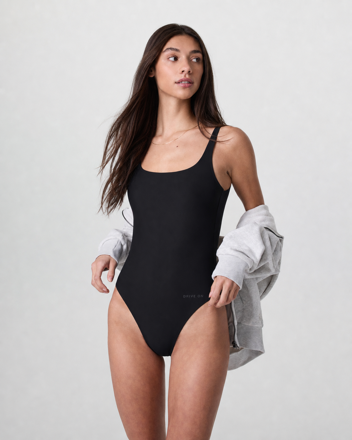 Alto One-Piece Swim Suit - Black