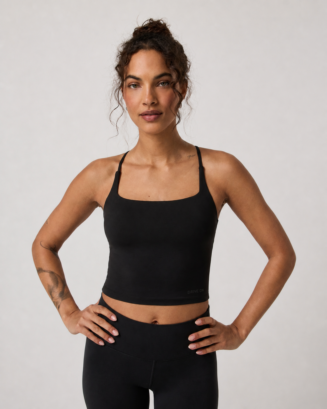 Compass Line Everyday Tank - Black, view 4 of 6