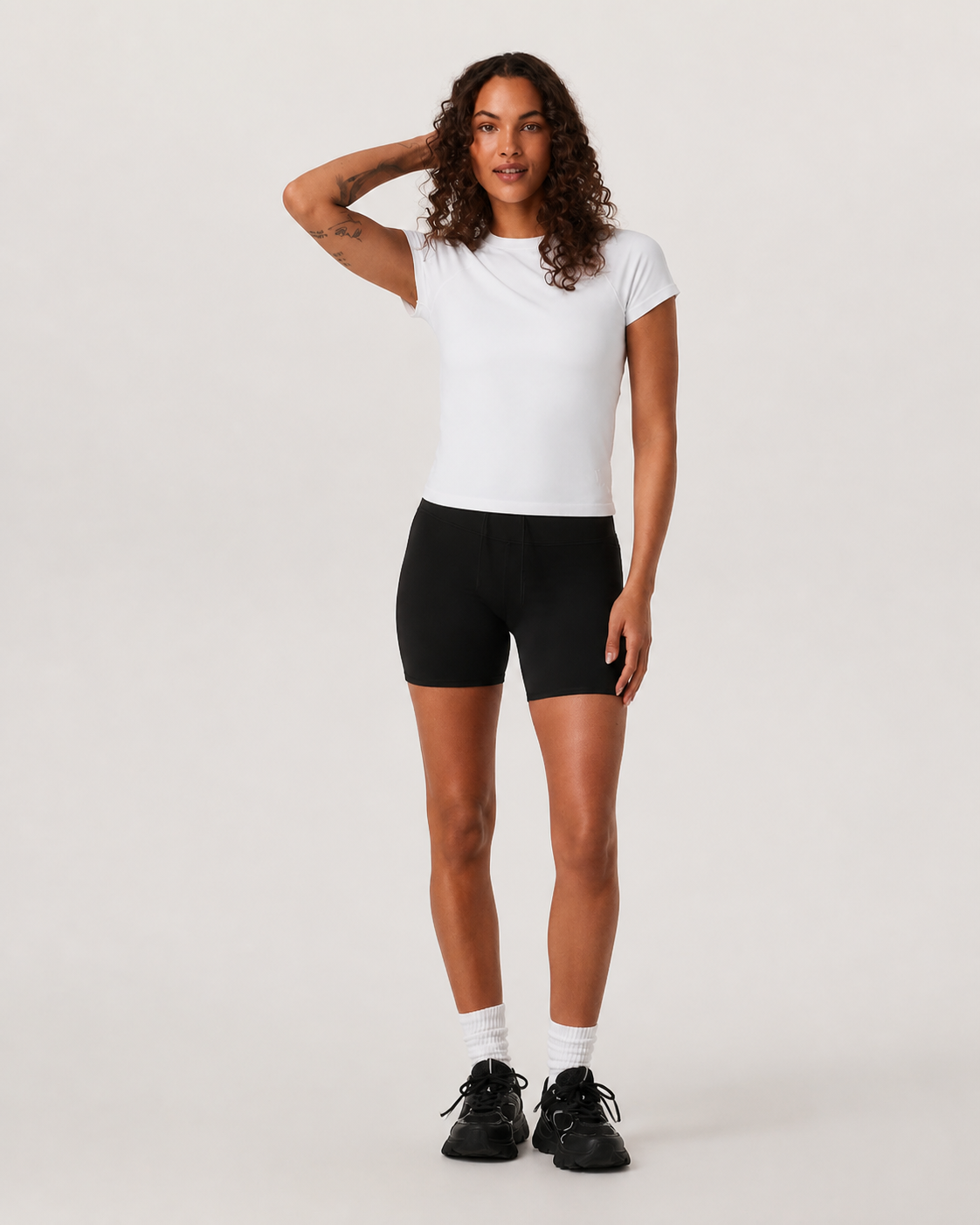 Nexus Line Short-Sleeve Everyday Tee - White
