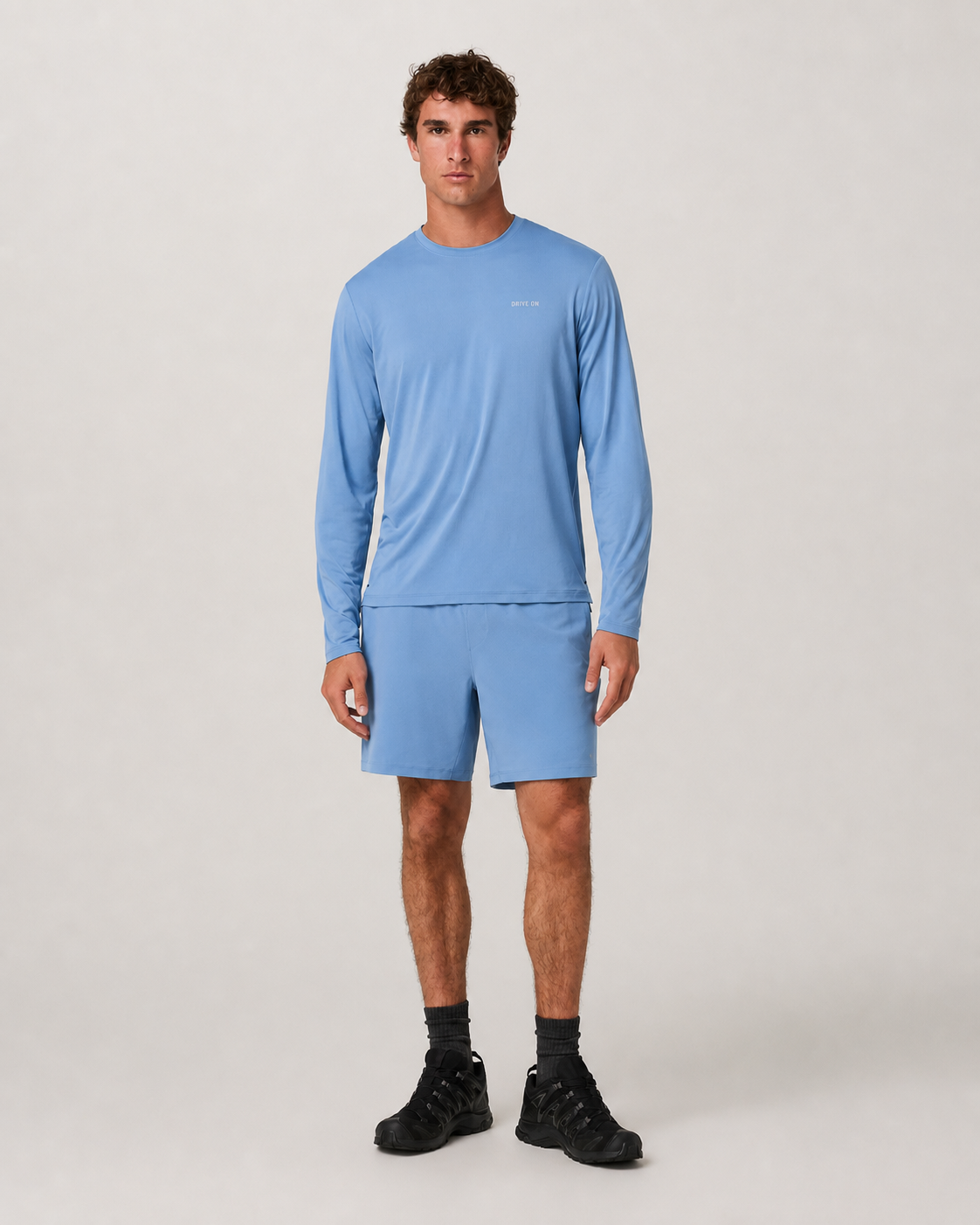 Cadence Line 7-Inch Lined Everyday Short - Isle Blue, view 4 of 8