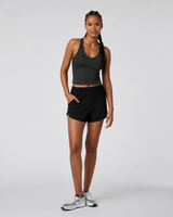 Cedar 2.0 Cropped Top - Black Heather