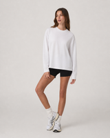 Flint Line Long-Sleeve Everyday Tee - White
