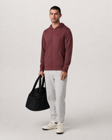 Ember Full-Zip Hoodie - Sangria Heather
