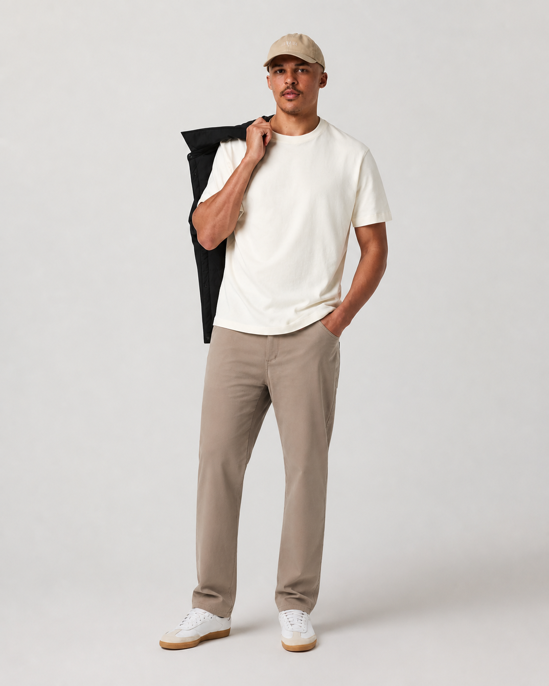 Delta Line 32-Inch Classic-Fit Everyday Pant - Trench