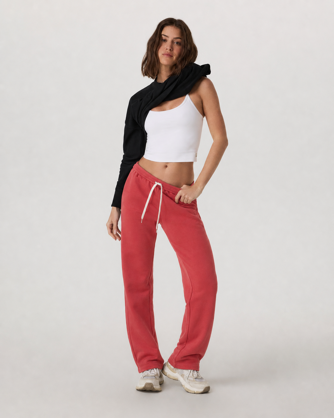 Orbit Straight-Leg Sweatpant - Strawberry