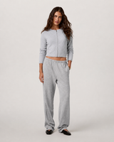 Alto Everyday Cardigan - Pale Grey Heather